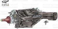 Foto zur News: Formel-1-Technik: Warum sich Ferrari gegen den Aufhängungstrend stellt