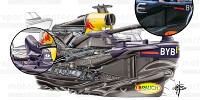 Foto zur News: Formel-1-Technik: Wie Red Bull sein Rennauto kühlt