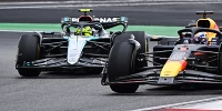 Foto zur News: Hamilton Zweiter - aber von Verstappen in langsamen Kurven "gekillt"