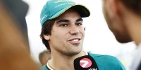 Foto zur News: Lance Stroll auffallend gut gelaunt: Was ist da los?