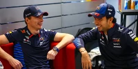 Foto zur News: &quot;Froh, dass er bleibt&quot;: Das sagt Verstappen über neuen Perez-Vertrag