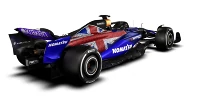 Foto zur News: Speziallackierung in Silverstone: Williams verewigt 1.005 Namen auf dem FW46