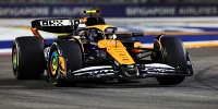 Foto zur News: "Riesenglück" trotz "Sensationsspeed": Wie Norris fast in der Mauer landete