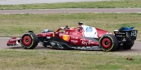 Foto zur News: Formel-1-Liveticker: Erste Bilder vom Shakedown des Ferrari SF-25