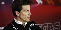 Foto zur News: Toto Wolff: War &quot;nicht nötig&quot;, Horner beim F1-Launch auszubuhen