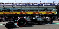 Foto zur News: Russell: Mercedes mit harten Reifen schneller als mit weichen