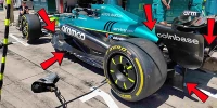 Foto zur News: Updates Imola: Aston Martin baut (fast) komplett um