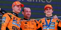 Foto zur News: Norris stellt Piastri wegen Verstappen bloß: Vorhin klang das aber ganz anders!