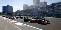 Foto zur News: Formel 1 modifiziert Terminkalender 2026: Baku wird Samstagsrennen