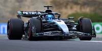 Foto zur News: Sind bei 330 km/h am absoluten Limit: So bewertet Russell den Leclerc-Move