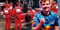 Foto zur News: Wie &quot;Schumi&quot; 1998 in Silverstone: Simracer gewinnt in der Boxengasse!