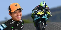 Foto zur News: Lando Norris&#039; Anfänge auf zwei Rädern: "Mein erstes Idol war Valentino Rossi"