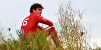 Foto zur News: Zweiter Stopp: Hat Ferraris Strategie Charles Leclerc in den Crash getrieben?
