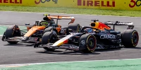 Foto zur News: Norris gegen Verstappen: "Kann Leute nicht von der Strecke drängen"