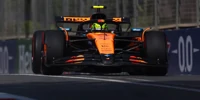 Foto zur News: Wind prägt drittes Formel-1-Training in Baku: Lando Norris fährt Bestzeit
