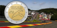 Foto zur News: Belgien prägt Sondermünze für Spa-Francorchamps