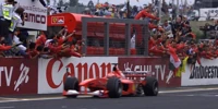 Foto zur News: 8. Oktober 2000: Der Tag, an dem Michael Schumacher Ferrari erlöste