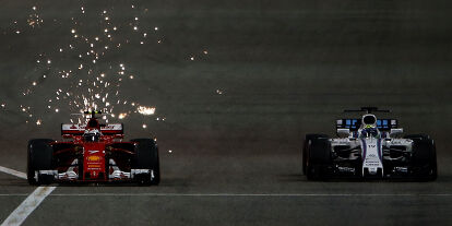 Foto zur News: Felipe Massa, Kimi Räikkönen