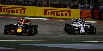 Foto zur News: Daniel Ricciardo, Felipe Massa