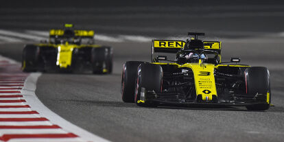 Foto zur News: Daniel Ricciardo, Nico Hülkenberg