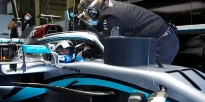 Mercedes In Silverstone Erster Formel 1 Test Unter Corona Bedingungen