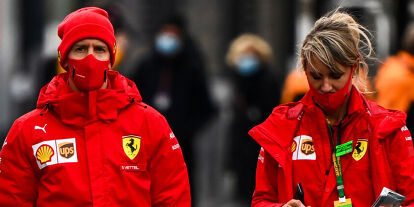 Foto zur News: Sebastian Vettel und Britta Roeske