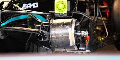 Foto zur News: Bremsanlage am Mercedes W12 Formel-1-Boliden