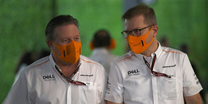 Foto zur News: McLaren-Geschäftsführer Zak Brown und Teamchef Andreas Seidl