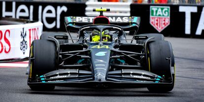 Foto zur News: Das viel beschworene Mercedes-Update überzeugt Lewis Hamilton bisher nur partiell