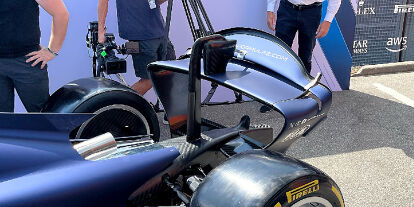 Foto zur News: Heckflügel des neuen Formel-2-Autos