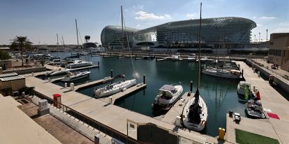 Foto zur News: Der Yas Marina Circuit von Abu Dhabi ist Schauplatz des Formel-1-Finales 2023