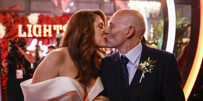Foto zur News: Jacques Villeneuve und Giulia Marra heiraten in der Kapelle in Las Vegas