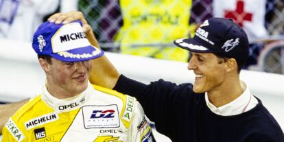 Foto zur News: Ralf und Michael Schumacher
