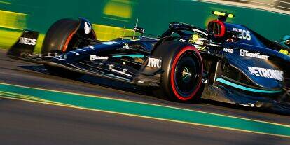 Foto zur News: Lewis Hamilton im Mercedes W14 beim Formel-1-Rennen 2023 in Australien