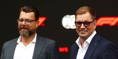 Foto zur News: Oliver Hoffmann (CTO) und Markus Duesmann (CEO) von Audi