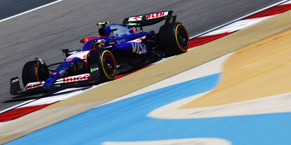 Foto zur News: Yuki Tsunoda (Racing Bulls VCARB01) bei den Testfahrten der Formel 1 in Bahrain 2024