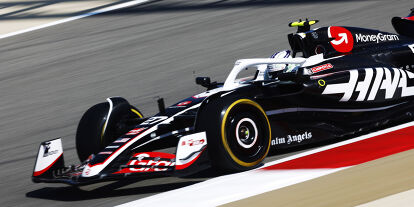 Foto zur News: Nico Hülkenberg (Haas VF-24) bei den Formel-1-Testfahrten in Bahrain 2024