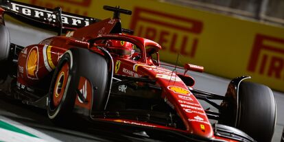 Foto zur News: Charles Leclerc im Ferrari SF-24 beim Formel-1-Rennen in Saudi-Arabien 2024