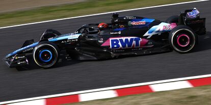Foto zur News: Esteban Ocon im Alpine A524 beim Formel-1-Rennen in Japan 2024