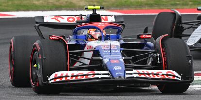 Foto zur News: Yuki Tsunoda beim Formel-1-Rennen in China 2024