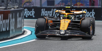 Foto zur News: Lando Norris (McLaren MCL38) beim Formel-1-Rennen in Miami 2024