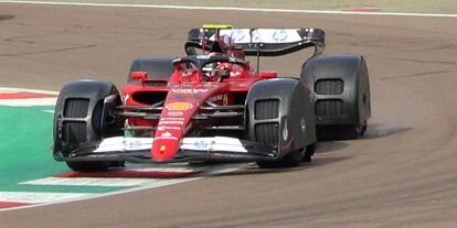 Foto zur News: Ferrari-Testfahrten mit verkleideten Regenreifen in Fiorano 2024