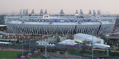 Foto zur News: Olympiastadion in London-Stratford