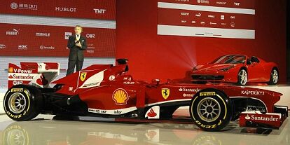 Foto zur News: Luca di Montezemolo und der Ferrari F138