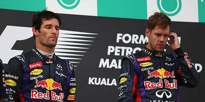 Foto zur News: Sebastian Vettel, Mark Webber
