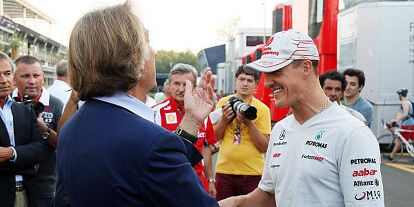 Foto zur News: Luca di Montezemolo, Michael Schumacher