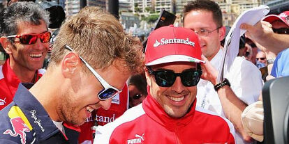Foto zur News: Sebastian Vettel, Fernando Alonso