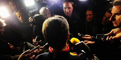 Foto zur News: Christian Horner, Daniel Ricciardo