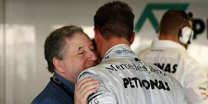 Foto zur News: Michael Schumacher, Jean Todt