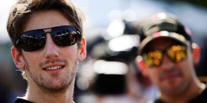 Foto zur News: Romain Grosjean, Pastor Maldonado